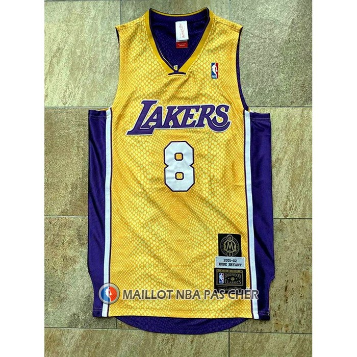 Maillot Los Angeles Lakers Kobe Bryant Domicile Mitchell & Ness Or